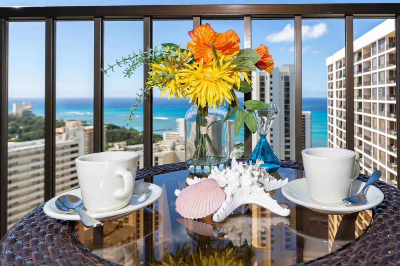 Deluxe Living In Waikiki - Ocean View With Parking Apartamento Honolulu